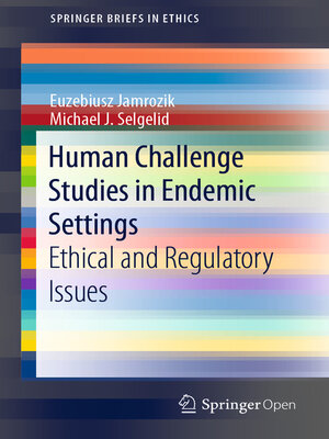 cover image of Human Challenge Studies in Endemic Settings